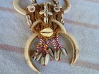 Vintage Tribal Necklace  Papua New Guinea  Cowrie Shell And Boars Tusk