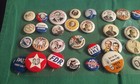 Lot 44 Vintage Retro Reproduction Political Campaign Metal Pins Buttons Pinbacks