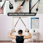 11 Pcs Resistance Band Set Yoga Pilates Abs Exercise Fitness Tube Workout Gym Us