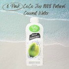 6 Pack - Coco Joy Natural Coconut Water  100  Coconut Water  Fresh