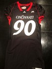 Game Worn Used Adidas Cincinnati Bearcats Football Jersey  90 Size 42
