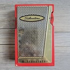 Vintage Silvertone 6 Transistor 1204 Sears Roebuck Am Radio Solid-state W case