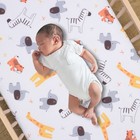 Bedtime Originals Lollipop Jungle Microfiber Baby Fitted Crib toddler Sheet