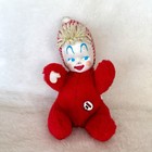 Vintage Toys   1960   s Rare Eden Wind-up Musical Plush Toy Cute Clown Baby Girl