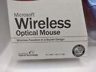 Microsoft Wireless Optical Mouse 2 0 Model 1008 Silver   Blue W  Receiver 1