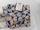 Vera Bradley Cloth Cotton Napkins Set Of 4 - Morning Shells   Really Regatta Nwt