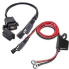 Waterproof Motorcycle Sae To Usb Cable Adapter 2 1a Phone Gps Usb Charger Outlet