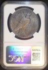 1921 Peace Silver Dollar Ngc Ms62 High Relief Key Date Original Toned Patina