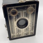 Vintage Kodak Brownie Six-20   Ansco D-6 Cadet Box Cameras Art Deco Lot