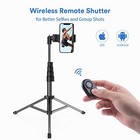 Galaxy S24 s25 s26 plus ultra fe Tripod Selfie Stick Wireless Monopod Remote