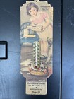 1940s Cloverleaf Dairy Milk  Thermometer Pottstown Pa  Keeps Temperature 10 5   