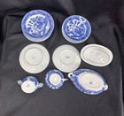 Vintage Blue Willow Childs Tea Set Circa 1940s - 1950s Marked Japan 