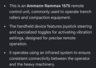 Ammann Rammax Rx1510 Viper Transmitter Vibratory Trench Roller Wireless Remote