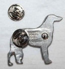 Borzoi Dog Fine Pewter Pin Jewelry Art Usa Made