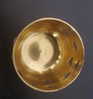 Vintage Brass Candle Holder  Hearts  1 5 