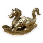 1982 Spoontiques Rocking Dragon Pewter Figurine Pp555 2    2 5   