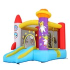 Inflatable Bounce House Bouncy Jumping Castle With Blower And Slide For Kids Usa