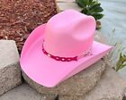 Girls  Pink Western Hat  Cowboy Rodeo Kids Pink Western Hat