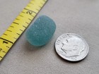 Genuine Beach Sea Glass Surf Tumbled Teal Green Blue Small Ocean Frosted V1