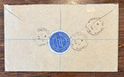 Gb Kgvi Sg494   1 Royal Silver Wedding On Registered Cover To Ipswich Suffolk