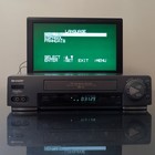 Sharp Vc-a556 Vcr   Vhs Player - Tested And Working -player Only - No Remote