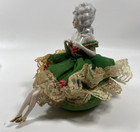Antique German Pin Cushion Doll With Legs Arms Away