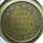   canadian Coin 1911 Canada Large Cent High Grade Sharp Beauty Choice Almost Uc