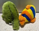 Swibco 1998 Vintage Puffkins Lot - Jules Fish   Albert Alligator No Tag