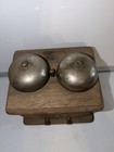 Antique Oak Telephone Bell Ringer Box Untested