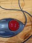 Logitech Trackman Marble Mouse T-bc21 Wired Usb Optical Trackball Tested Working