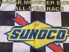 2019 Kyle Larson Signed Race Used All Star Race Win Victory Lane Flag Autograph