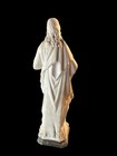 Vintage Sacred Heart Of Jesus Statue Chalkware Plaster Religious Figure 18   
