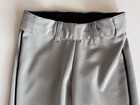 The Gluv Athletique Softball Pants Women s Sz S Fastpitch Gray Navy Blue Piping