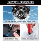 Safepro X Car Emergency Hammer Seat Belt Cutter Window Breaker Safe Pro Safety First