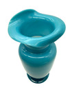 Vintage Bristol Blue Glass Vase 8 75 