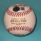 Kyle Hendricks  cubs  Signed Official 2016 World Series Baseball Beckett  bas 