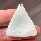Viking Amulet Bronze Ancient Rare Pendant Stone Vintage Antique Blue Really