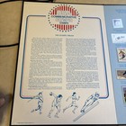 1932 - 1980 Usa Commemorative Olympic Stamp Folio 22 Mint Stamps