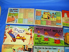 Lot Of 17 Vintage  comic postcards funny humor Jokes   Unused