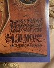 Willie Nelson Fillmore San Francisco 1 9 2011 Concert Poster 
