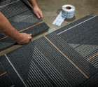 500 Full Roll  Interface Floor Adhesive Tactiles Carpet Tile Installation