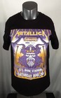 2016 Metallica First Rock Show T Shirt  med  Us Bank Avenged Sevenfold Hanes Tee