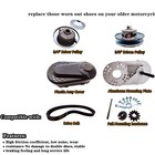 212cc Torque Converter 6 5 Hp 3 4  Go Kart Mini Bike Comet Clutch 30 Series-pro