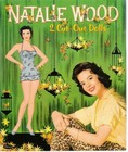 Vintage Uncut 1958 Natalie Wood Paper Dolls gorgeous  1 Top Reproduction