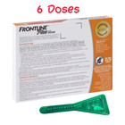 Frontline Plus Flea And Tick Treatment For Small Dogs 5-22 Lbs 6 Doses New Stock