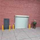 Shop Doors Model Set Silver 1 24 Scale Diorama Garage Accessory