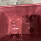 Vintage Mid Century Cookson Pottery Planter Burgundy Cp 1268 Usa