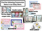 12 First 1st Holy Communion Magnets Favors   Communion Child