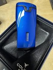 Colibri Monaco Triple Jet Flame Cigar Lighter - Metallic Blue - New