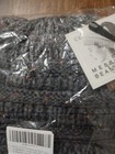 C c Beanie Tail Ponytail Messy Bun Ribbed Knit Beanie Hat Multi Color Unisex
